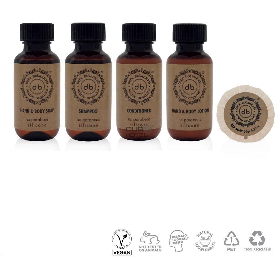 100 Frasco Locion Hidratante 35ml BUBE BOTANICALS